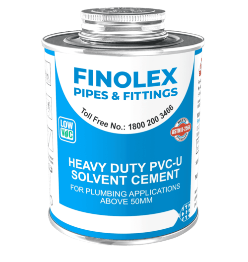 Heavy Duty PVC-U Solvent Cement for plumbing applications above 50 mm