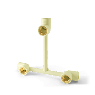 CPVC Top Side 6″ & 7″ - Wall Mixer Pipe Fitting