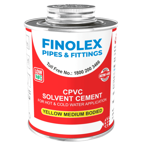 CPVC solvent cement - yellow medium bodied