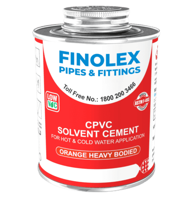 cpvc solvent cement for hot & cold water application