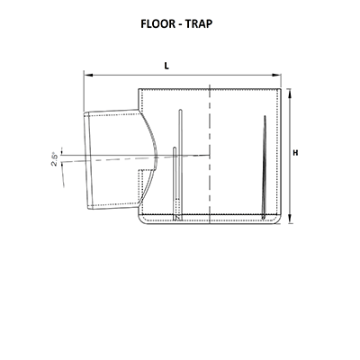 SWR Floor Trap PVC
